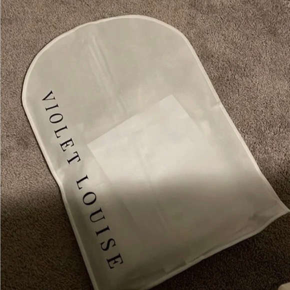 FLORAL PETALS BUSTIER CORSET WHITE - Picture 5 of 5